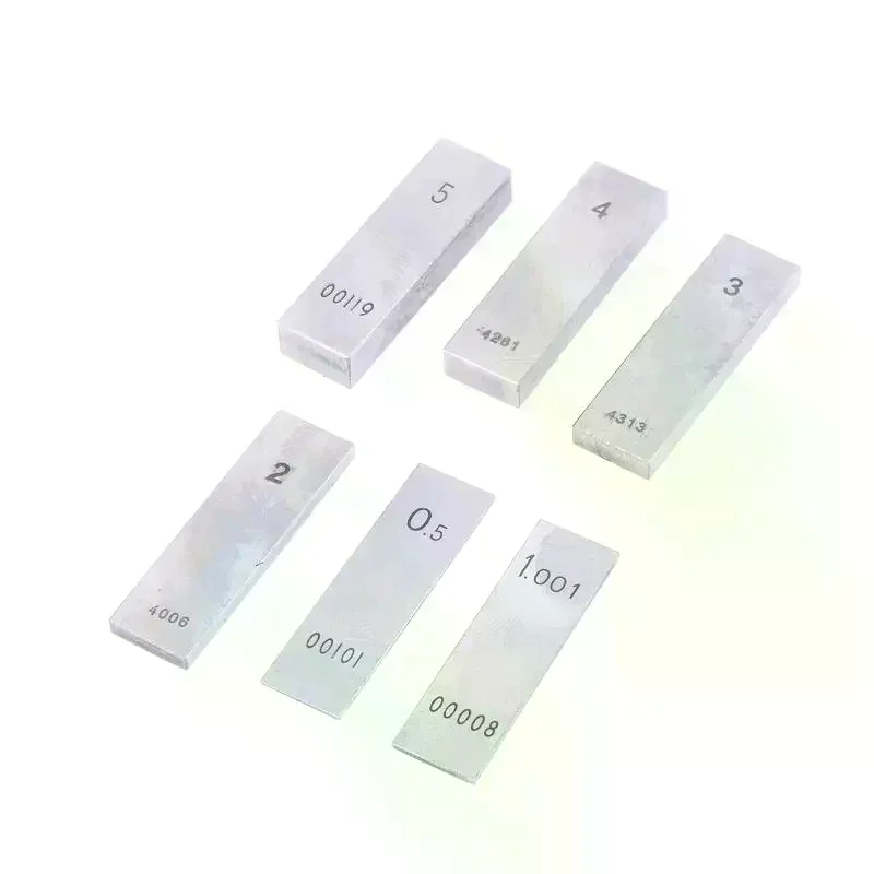 1Pc 0.5/1/23/4/5/6/7/8/9/10MM Steel Square Gage Blocks Blocks Gauge Measure Blocks Steel Square Gage Blocks