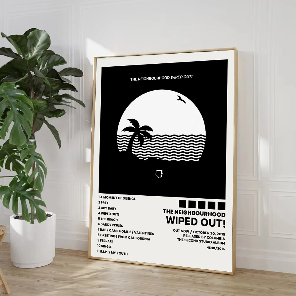 Hip Hop Rap Star Drake Eminem Music Album Covers Poster Print Canvas Painting Wall Art Picture Bedroom Living Room Home Decor