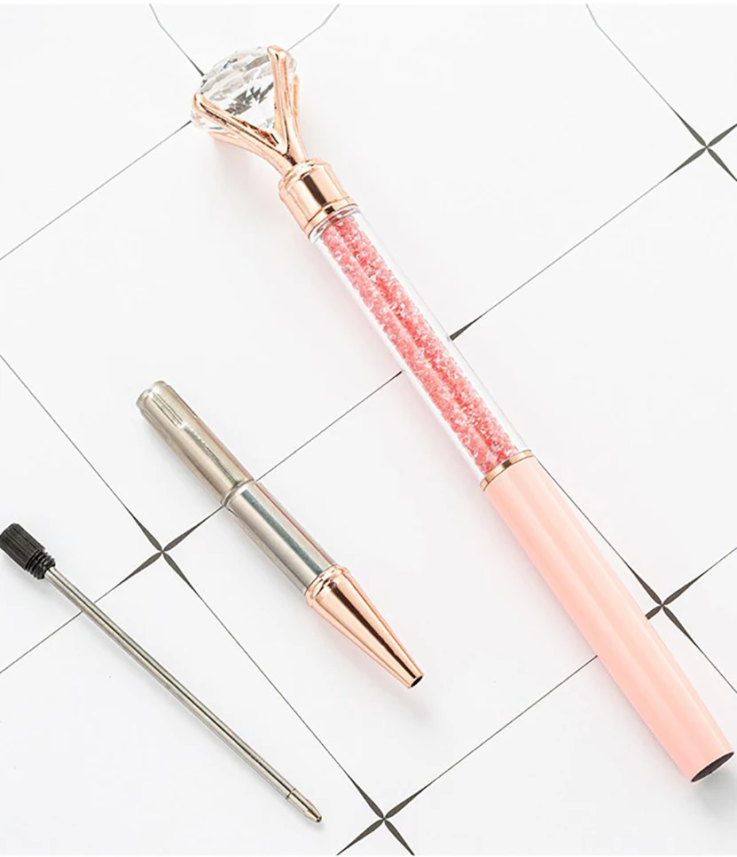 

Crystal Pen Student Gift Pen Shiny Ballpoint Pen For Writing Tool School Stationery Stationery Gift