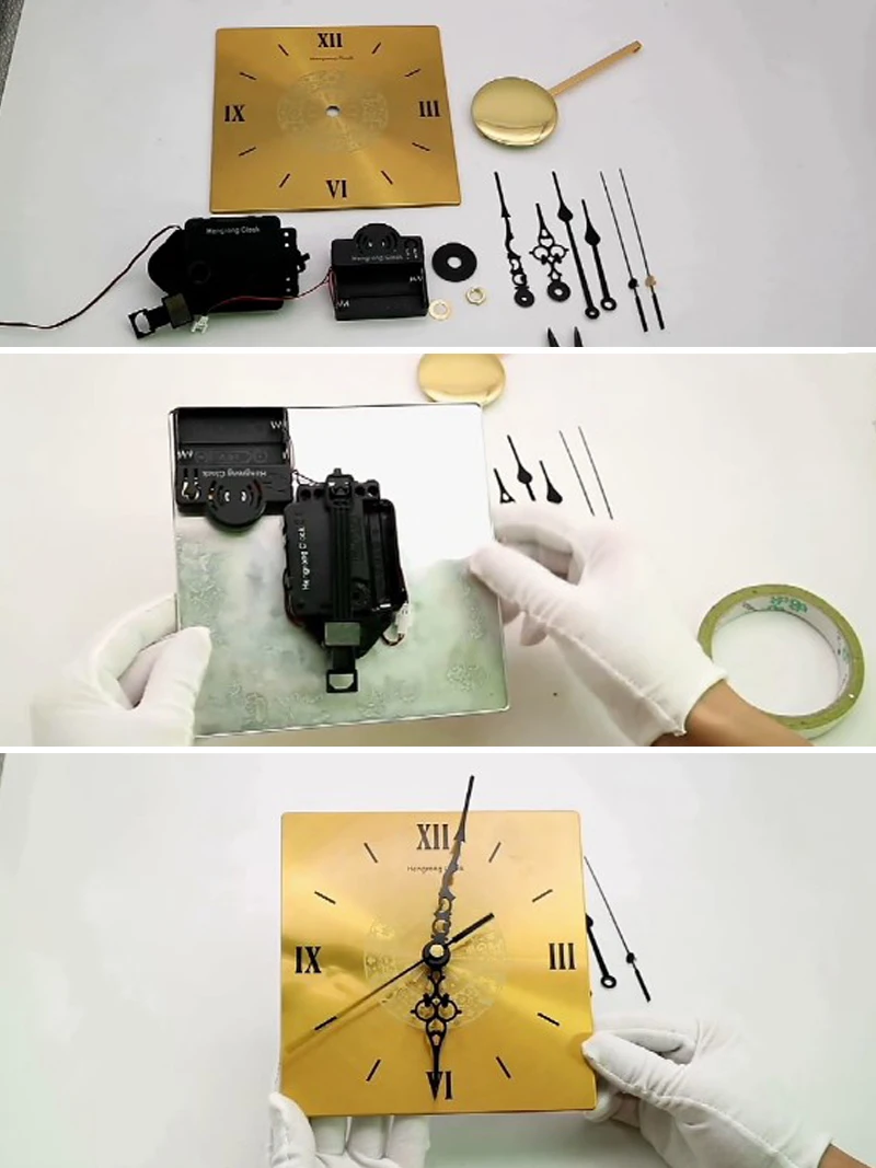 Pendulum Clock Movement Quartz Mechanism Music Box DIY Movement Kits Replacement For Repairing Home Decor Clock Accessory