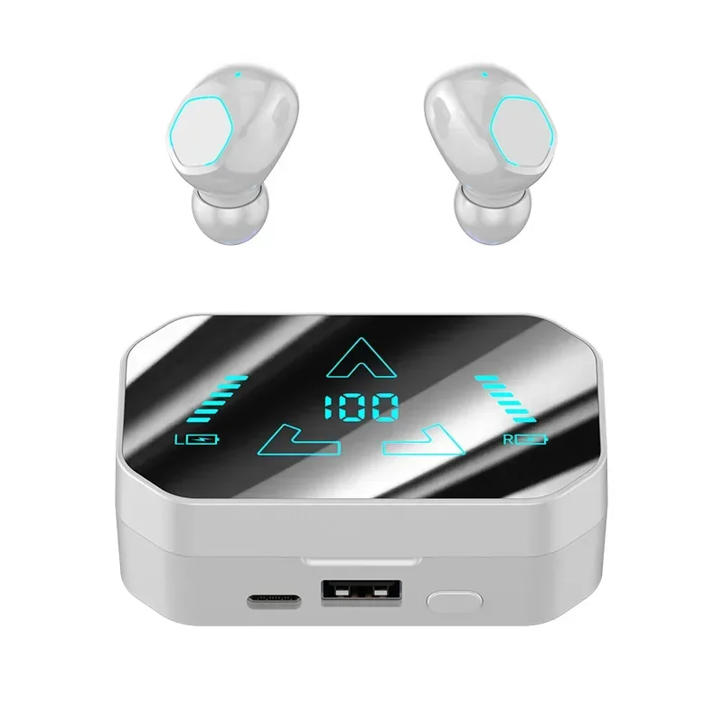 Bluetooth headset High power noise reduction Wireless in-ear high definition digital display headset