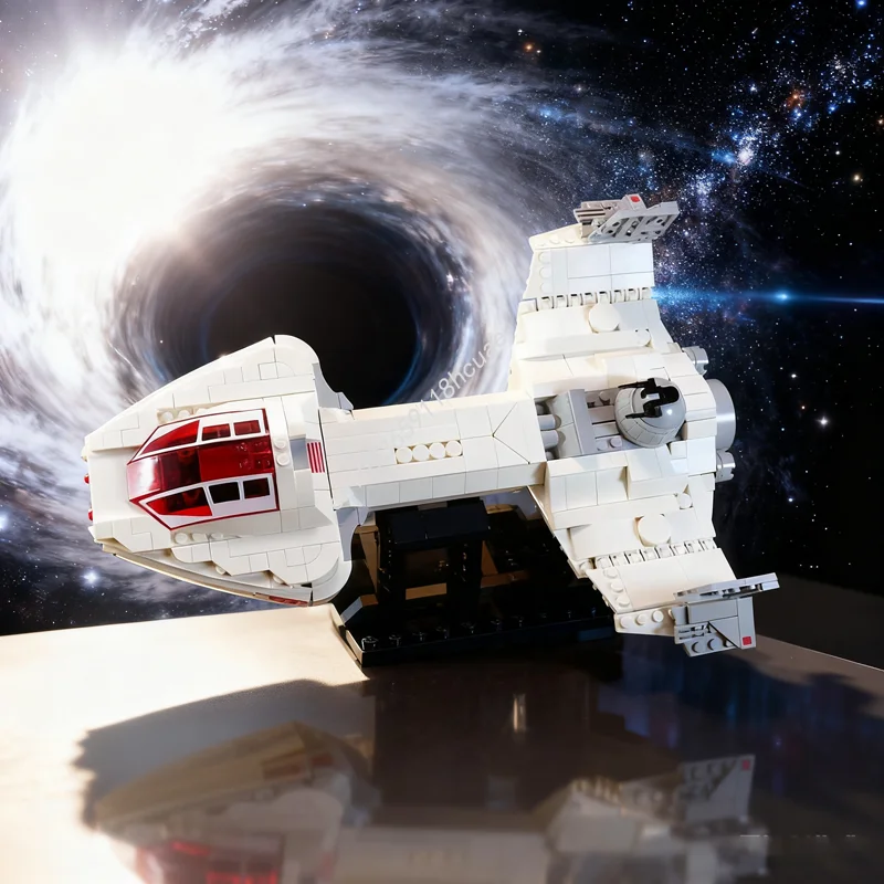 654 قطعة MOC ستار بيرد لعبة كلاسيكية تطير مرة أخرى نموذج بناء هدايا عيد الميلاد كتل العمارة تجميع فكرة ذاتية الصنع التعليم