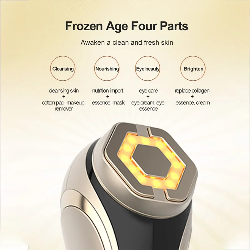 Nouveau dispositif de beauté RF pour Lifting et raffermissement du visage, appareil de beauté à microcourant EMS, appareil de beauté, cadeau