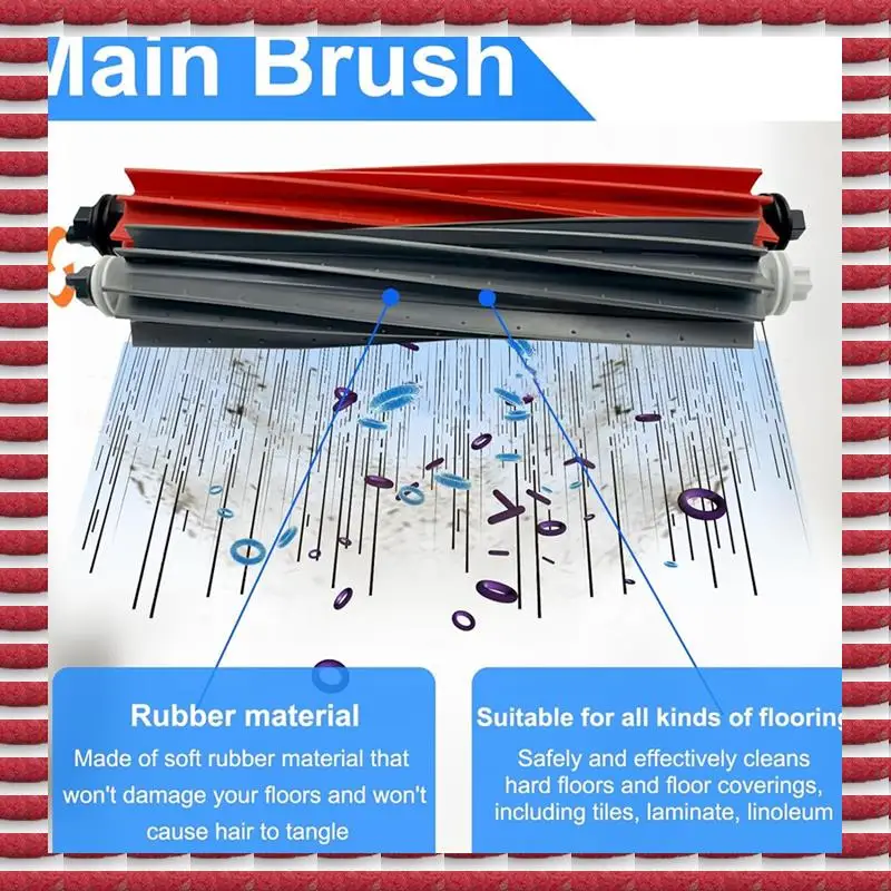 Аксессуары для Roborock S8 Pro Ultra S8 S8+ Основная боковая щетка Фильтр Мешок для пыли Робот-пылесос Запасные части Аксессуары Запчасти