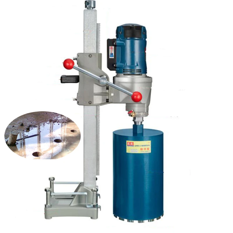 83mm 120mm Diamond Bit Electric Drill with Source of Water (vertical) 1800W High Power Diamond Core Drill Electrical 1200 Rpm
