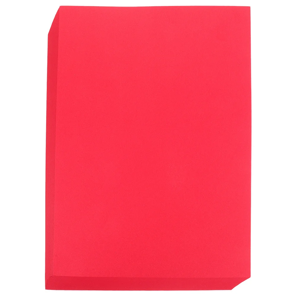 100 ورقة بطاقات ورقية ملونة من البطاقات DIY بها بنفسك الحرف اليدوية سكرابوكينغ بطاقات المعايدة لوازم صنع الفن بطاقة الأسهم ورقة