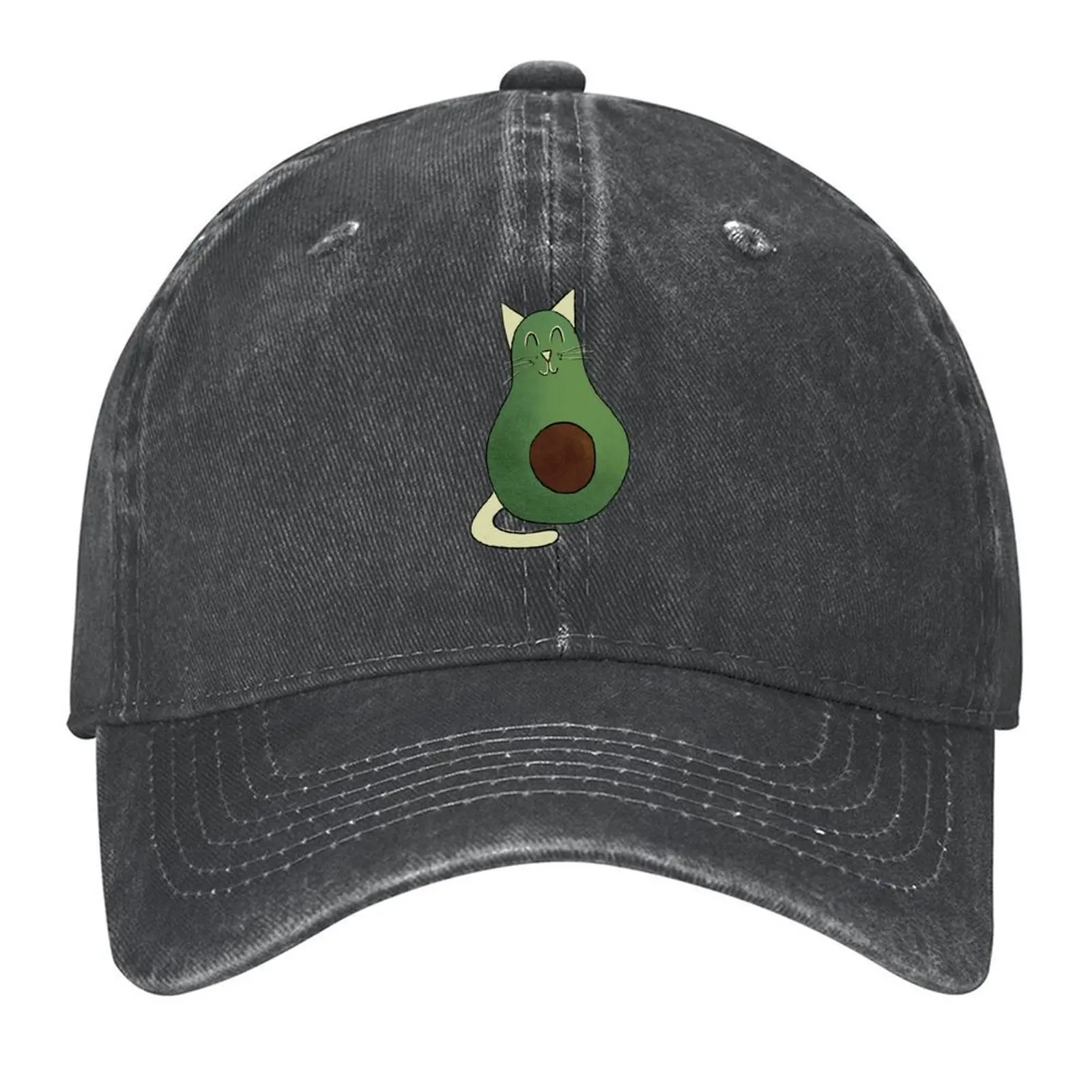 

Бейсбольная кепка Avogato (Avocado Cat) Кепка для рыбалки, каска, походная шапка, кепка Snapback, мужские шапки, женские