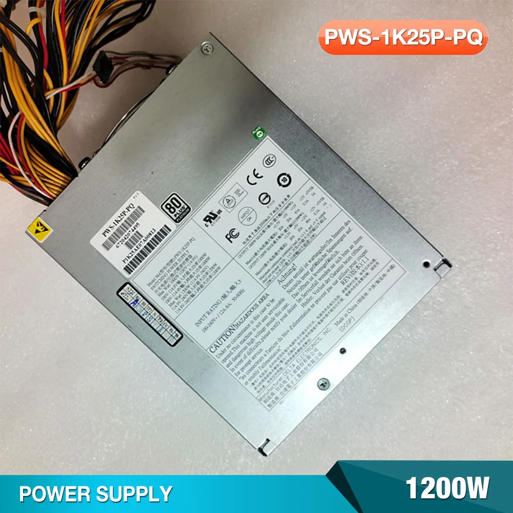 

For Supermicro Workstation Power Supply Medical Power Supply 1200W PWS-1K25P-PQ