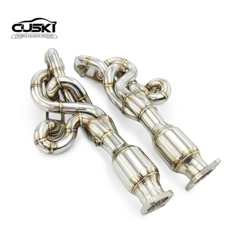 Stainless Steel Automotive Exhaust Parts fit Lexus ISF 5.0 V8 2016-2020 exact manifold and collector Exhaust Modification