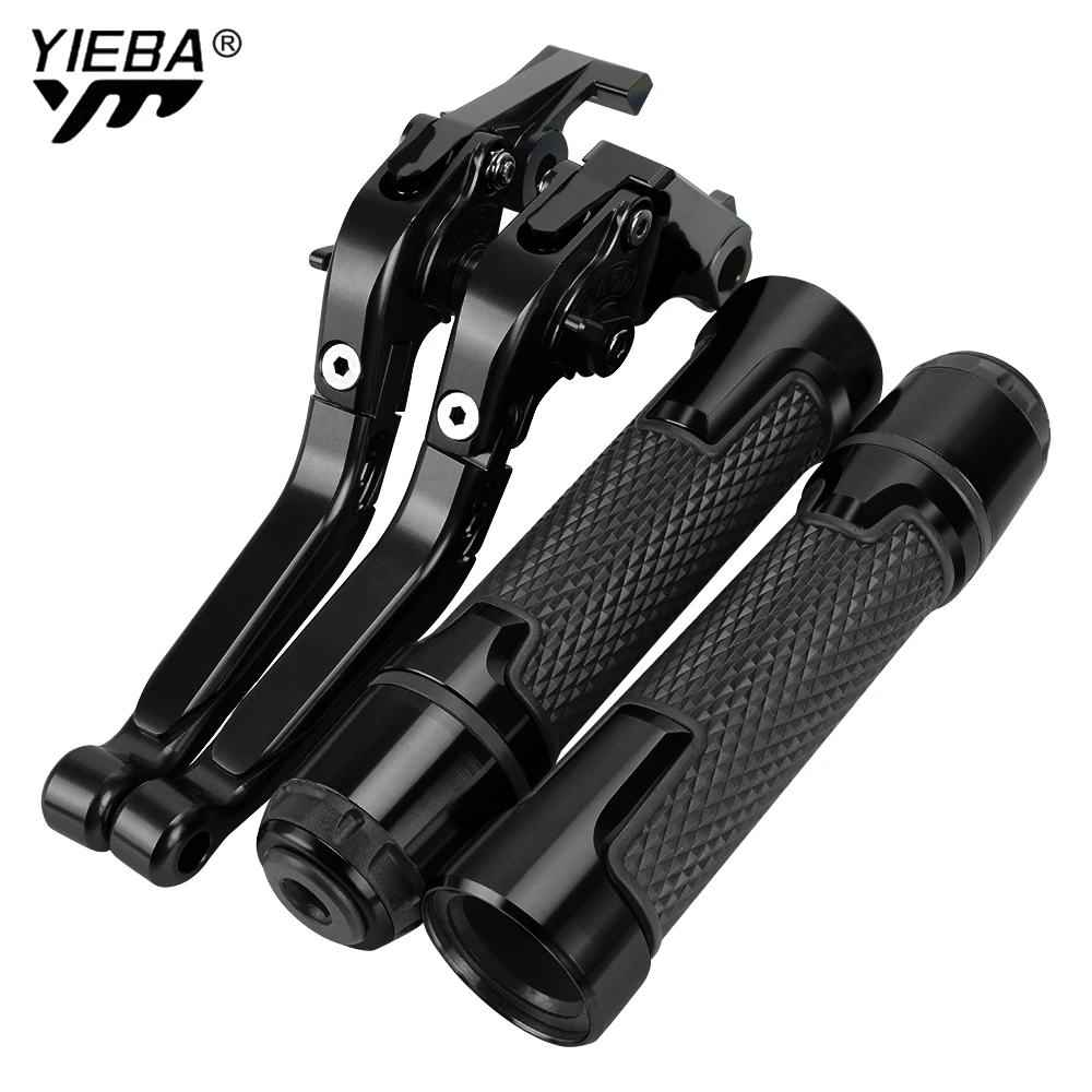 

MT 09 Motorcycle Accessories Adjustable Brake Clutch Levers Handbar Grips FOR YAMAHA MT09 MT-09 FZ09 FZ-09 FZ 09 2014 - 2023