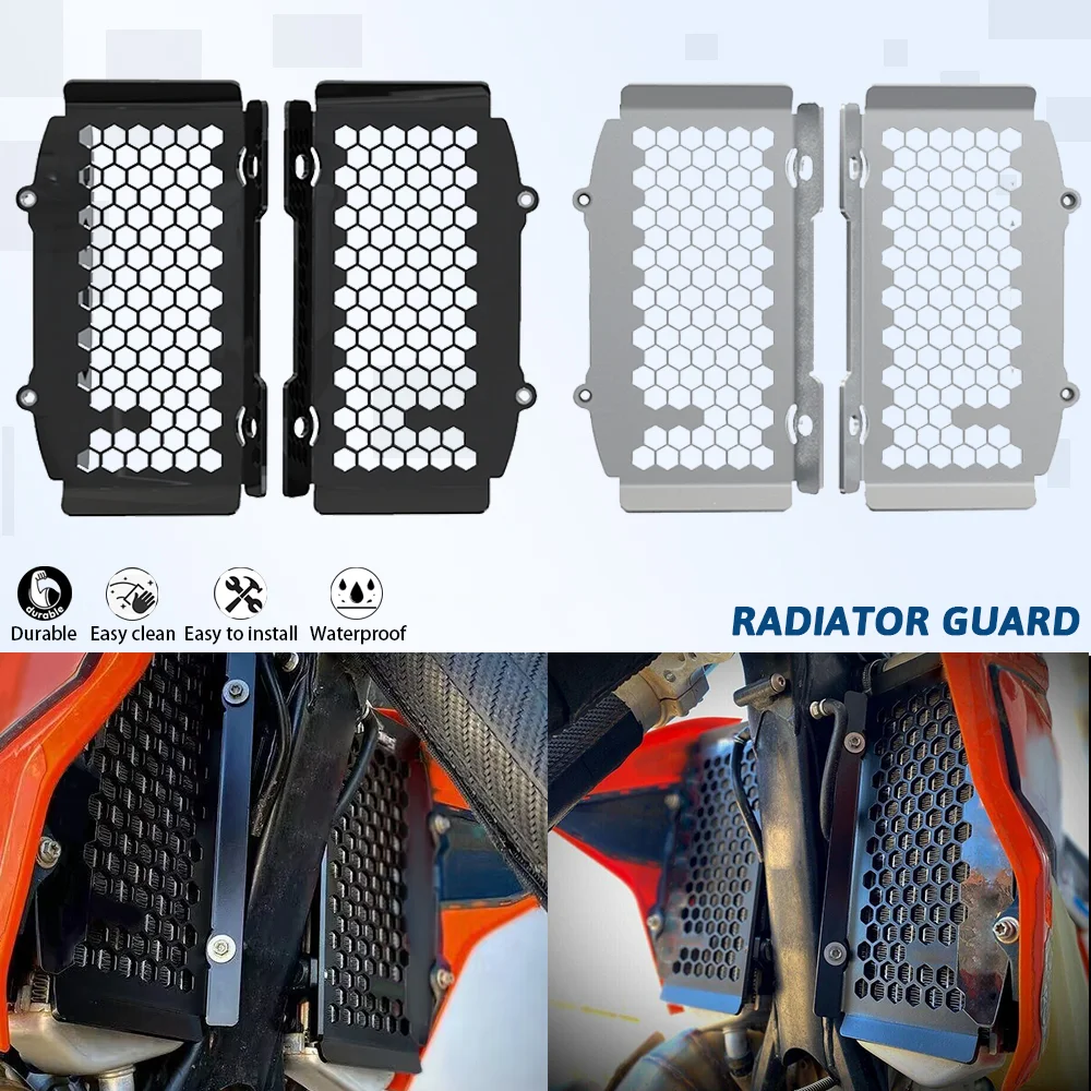 

For GASGAS EC 250/300 EC 250F/350F MC 125/250F/450F EX 250F/350F/450F Dirt Bike Radiator Grill Guard Cover Protector 2021-2023