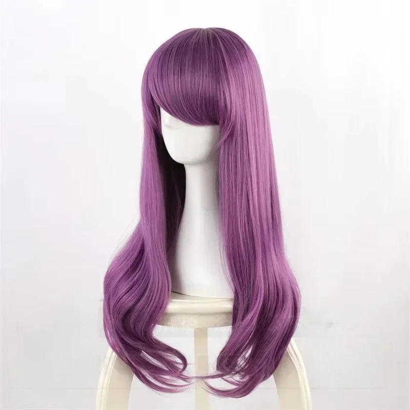 

Rize Kamishiro Cosplay Perruque, TakGhoul Cosplay Perruques Anime, Cheveux Synthétiques, Long, Ondulé, Violet