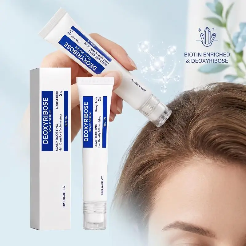 Scalp Serum With Deoxyribose Hair Follicle Activator Fuller Looking Hair Deep Scalp Strengthen Care