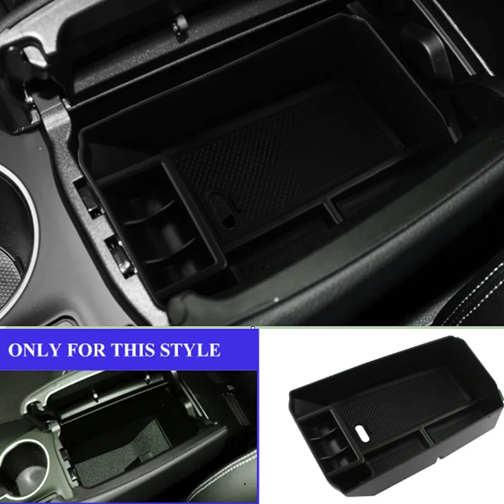 For Mercedes Benz GLK Class X204 GLK200 220 250 300 350 ABS Car Armrest Storage Box Storage Tray Accessories