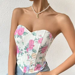 Bandage Tops For A Clothing Boutique Summer New Style Women Bady Shaper Wear Good Spandex Hot Sale For Girls Clothing