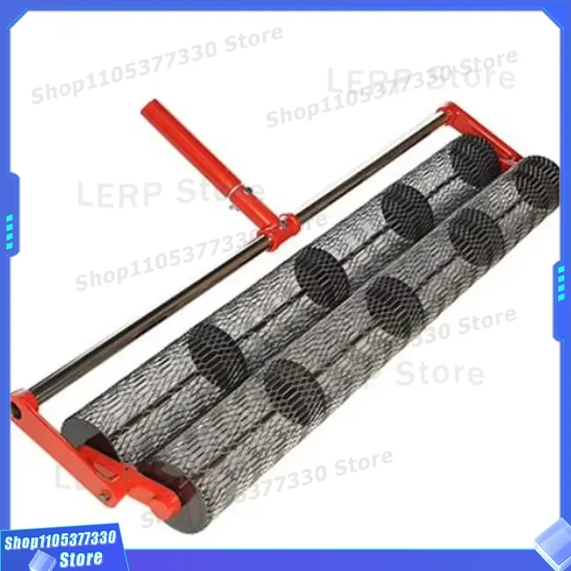 Heavy Duty Concrete Roller 1 3/4 Inch Diameter Stamped Pattern Tool Binocular Design for Driveway Walkway Patio Surface
