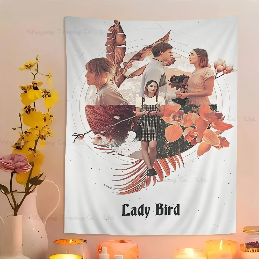 Movie Lady Bird Hanging Bohemian Tapestry Bohemian Wall Tapestries Mandala Kawaii Room Decor