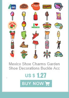 Cute Shoe Charms PVC Shoe Decorations Accessories for Clogs Sandals Wristband DIY