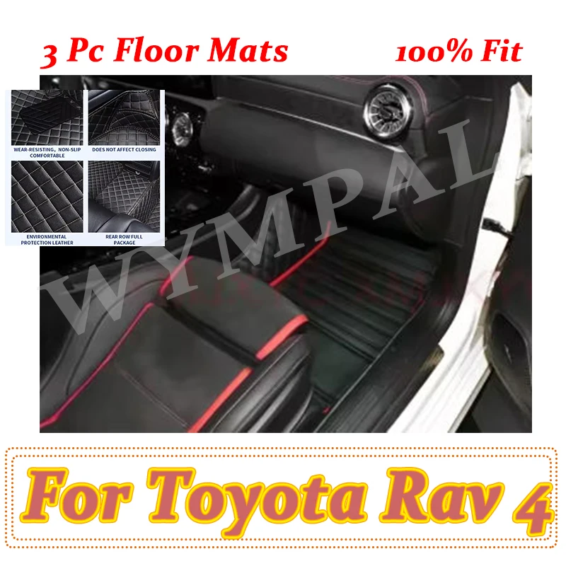 

Роскошные автомобильные коврики для Toyota Rav 4 Rav4 2024 2023 2022 2021 2020, автомобильные ковры, автомобильные аксессуары для интерьера на заказ