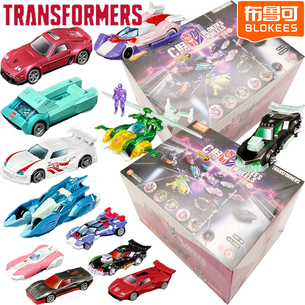 

New Official BLOKEES Transformers Surprise Trendy Peripheral Blind Box Anime Comic and Movies Classic IP Assembly Model Toy Gift