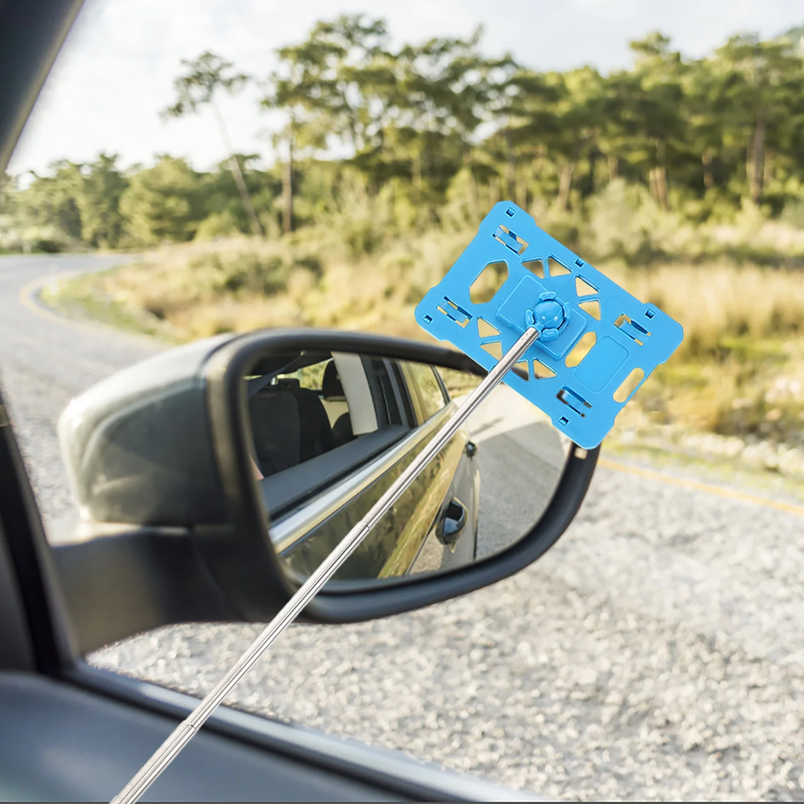 عصا دفع لبطاقة ركن السيارة قابلة للتمديد لأداة بطاقة ركن السيارة، استخدام كشك الأدوة، أداة دفع السيارة #2