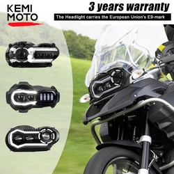 Faróis de LED para BMW R1200GS ADV Adventure 2005-2013, Moto Lights Assembly, R 1200GS 2004-2012, E-MARK, grande venda