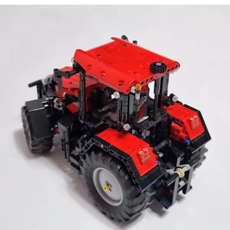 Tractor de MOC-145137, maquinaria agrícola óptica, modelo de bloques de construcción, 1043 piezas, regalo de Navidad con función de potencia