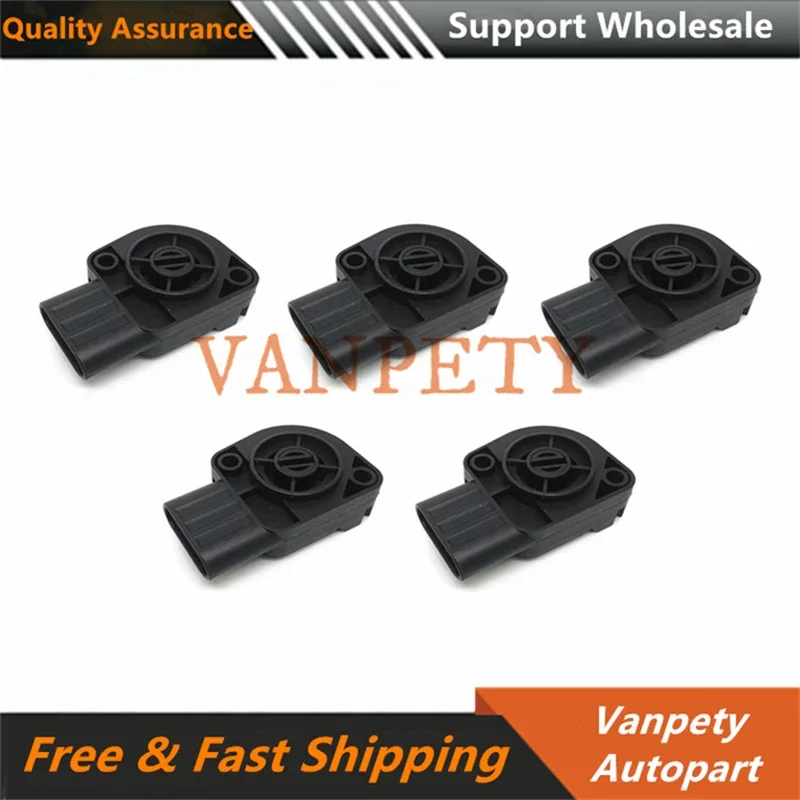 5X Throttle Position Sensor for Scania Dodge Ram 2500 3500 5.9L 1208020-C0101 134118-A01-2097 85101350 53031575AF/AH 53031575AD