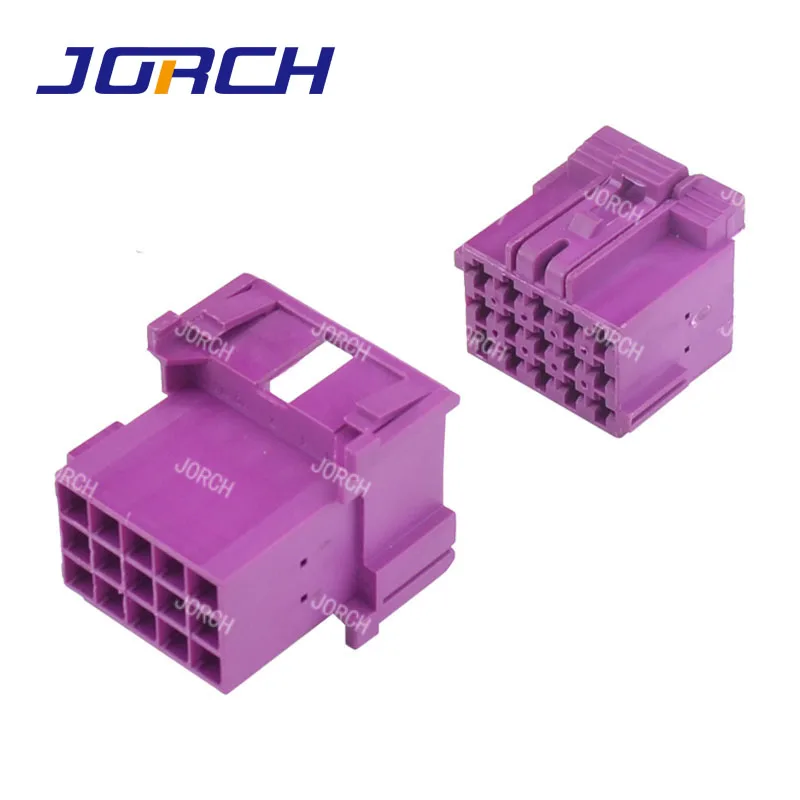 15 pin Female/male automotive electrical wire harness quick connector waterproof auto connector 1-967623-1 1-967628-1