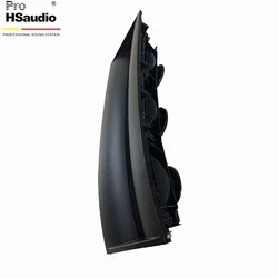 1pcs Line Array Speaker Parts Of 3 Hf Speakers Horn Flare,Size 348L*131W*108.5 MM