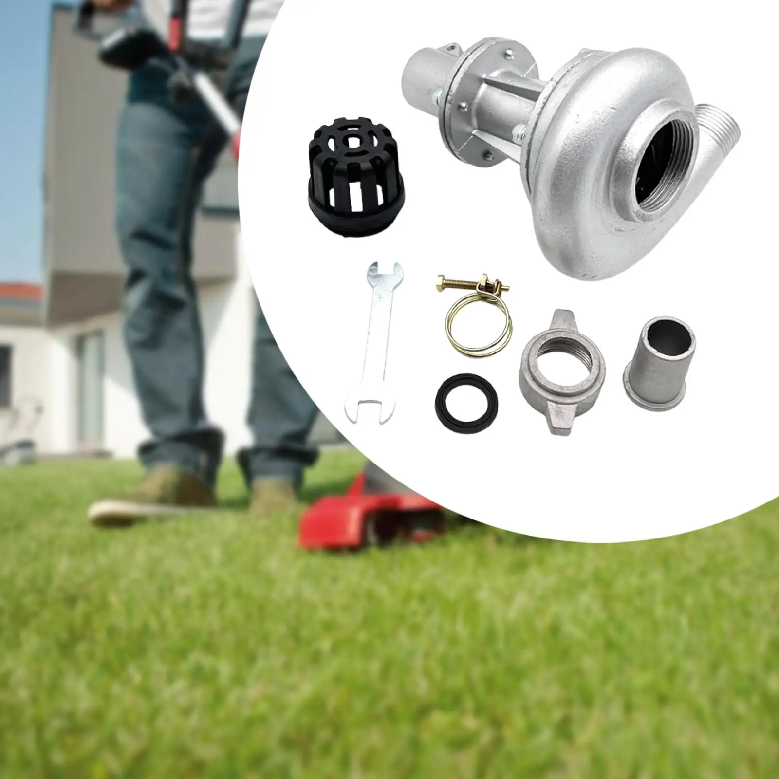 

Mower Modified Water Pump Head Set Practical Portable Gardening Easy Installation Water Management Garden Power Tool Accessories