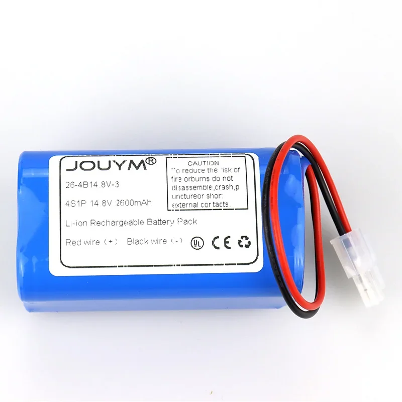 New 2600mAh 14.8V Replacement Battery for ILIFE ECOVACS Kitfort Dibea Robotic Vacuum Cleaners