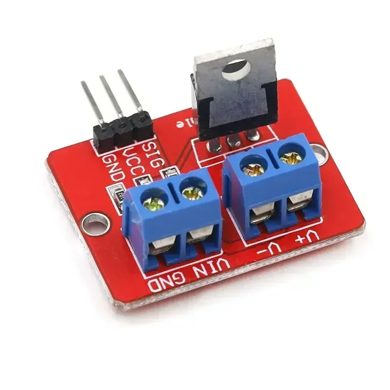 0-24V 3.3V 5V Top Mosfet Button PWM regulating IRF520 MOS Driver Module For Arduino MCU ARM Raspberry pi