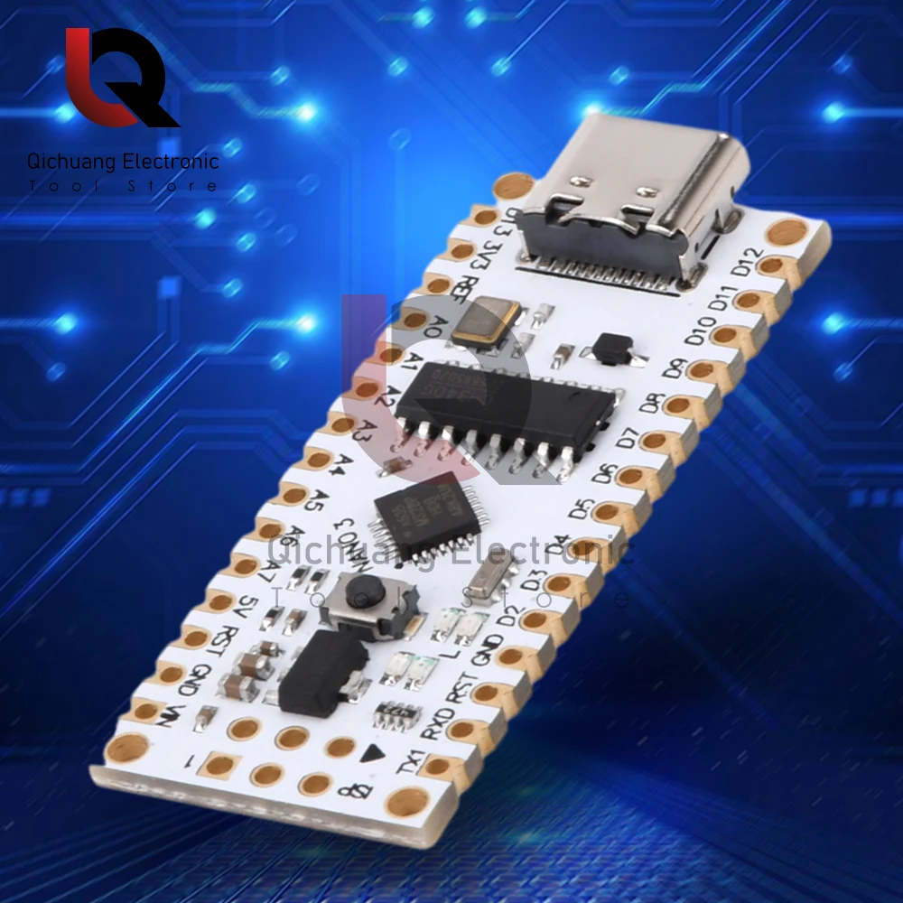 MINI Type-C Nano 3.0 USB V3.0 ATmega328P CH340G 5V 16M Modulo Micro-Controller Board per Arduino 328P CH340C CH340 Atmega328