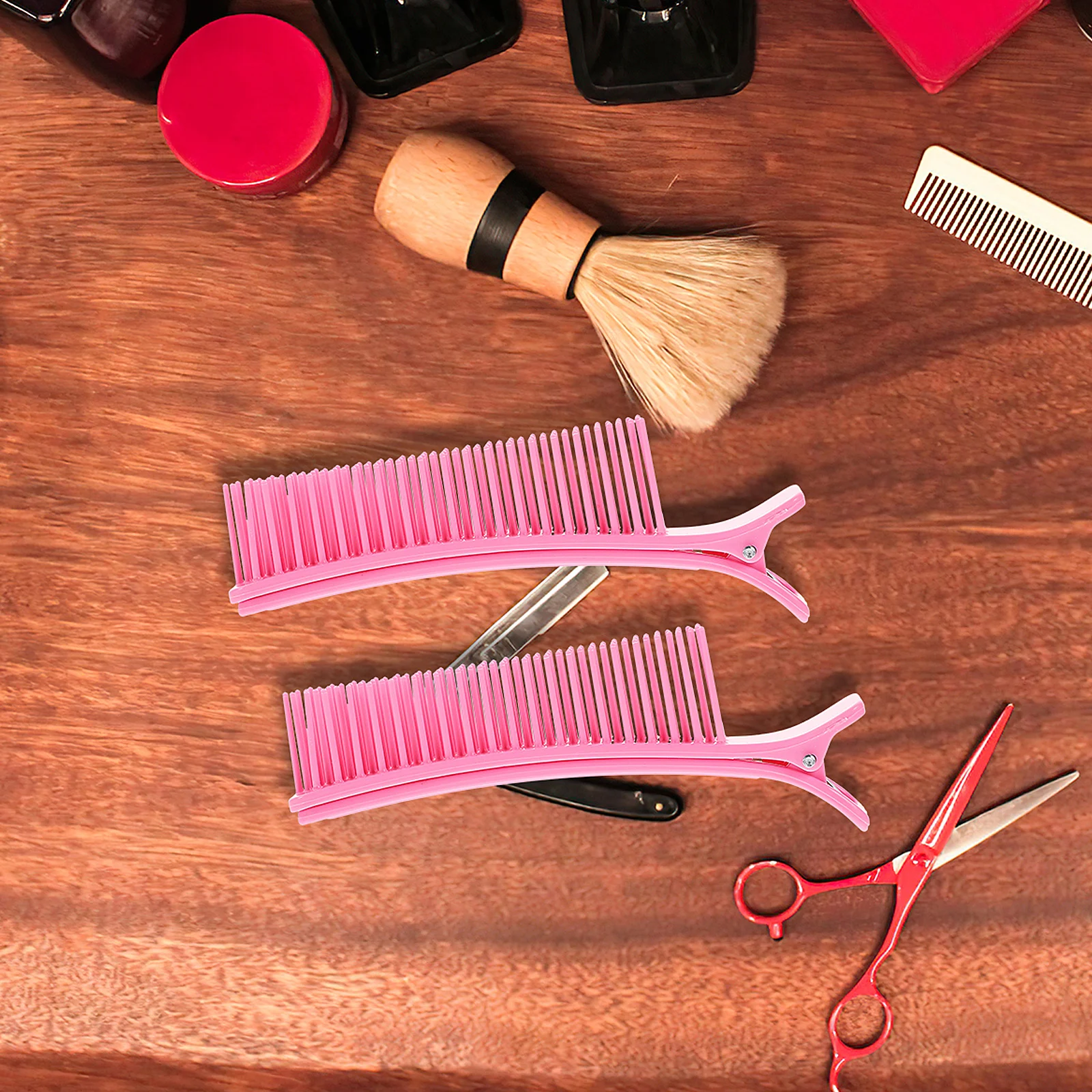 

2 Pcs Hair Clip Cutting Clips for Styling Sectioning Dyeing Salon Accessories Thick Girl Miss