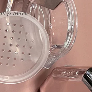 

1 шт., 8 г, мини-коробка для пудры, портативный пластиковый пустой контейнер для рассыпчатой пудры с ситом, косметическая банка, дорожные аксессуары для макияжа