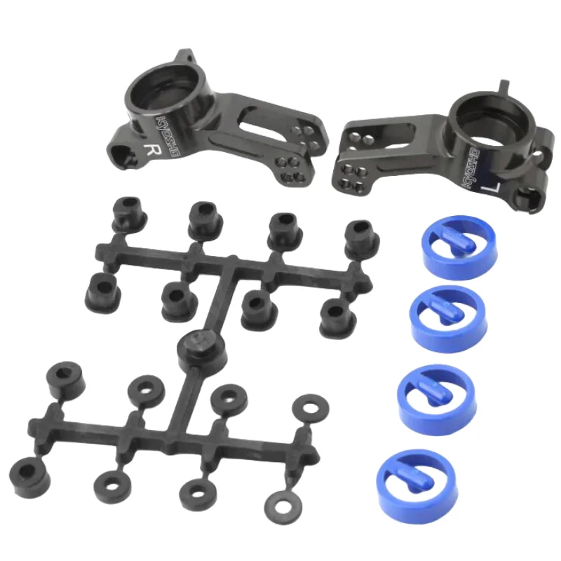 Soporte de cubo trasero de Metal para Kyosho MP10 1/8 RC, 2 piezas, IFW608B, piezas de actualización de coche, accesorios