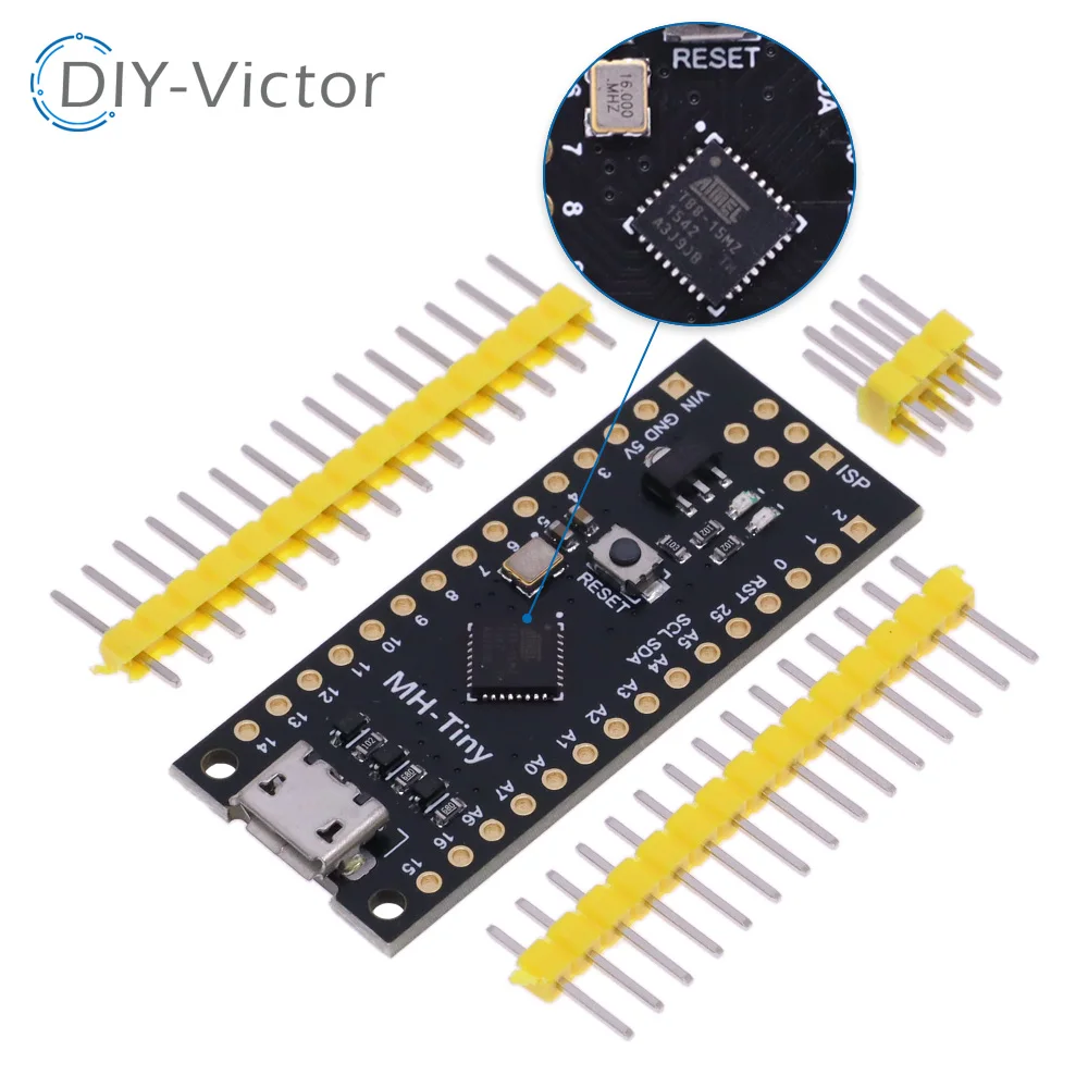 ATTINY88 micro development board 16Mhz /Digispark ATTINY85 Upgraded /NANO V3.0 ATmega328 Extended Compatible for Arduino