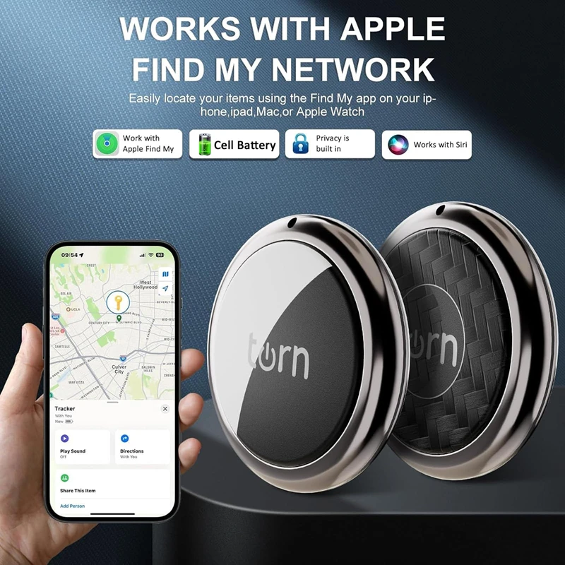 

Item Finders Carbon Fiber Tracker Work For Apple Find My (ios Only) App Gps Tracker Tag For Pets Luggage Keys Backpack Satchel