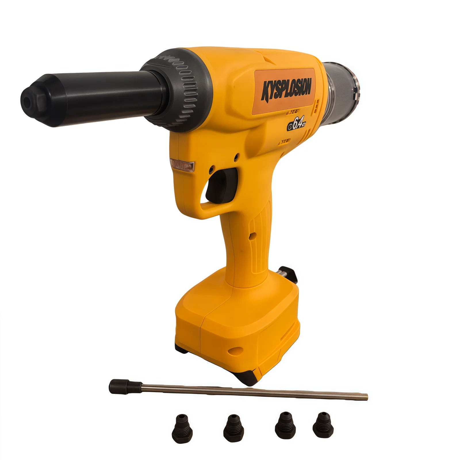 لمسدس برشام بدون فرش يعمل بالبطارية 20 فولت من ديوالت - قوة سحب عالية 20 كيلو نيوتن، أداة كهربائية صناعية لاسلكية بقطر 30 مم #4