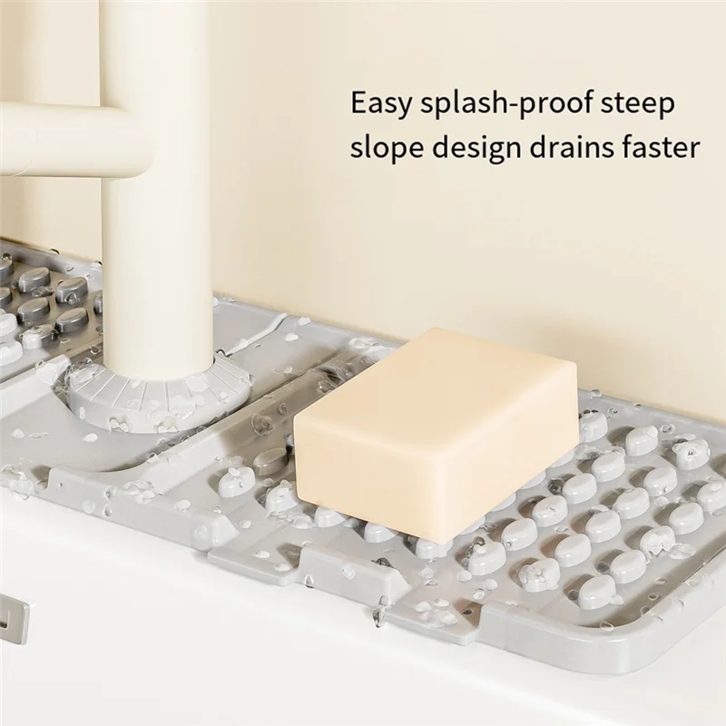 وسادة صنبور حوض المطبخ ETRT، وسادة صنبور حوض السيليكون، وسادة حماية لحوض امتصاص الماء في الصنبور #6
