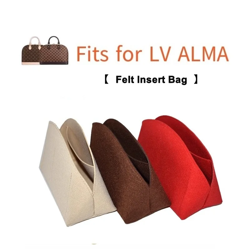 

Фетровая сумка-органайзер для сумки ALMA BB, портативный дорожный органайзер для макияжа