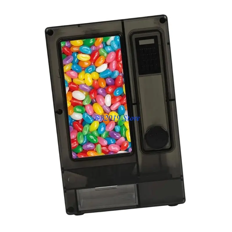 Q0KB Contenitore per conservazione caramelle per dispenser caramelle in plastica adorabile per decorazioni per casa