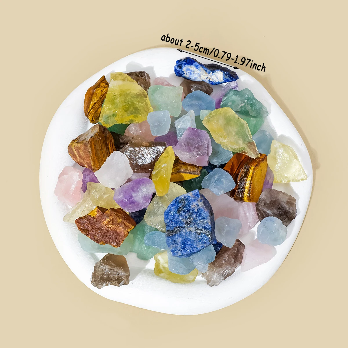 1LB Natural Crystal Raw Stone, Green Fluorite Rough Stone, Aroma Diffuser Stone, DIY Demagnetizing & Purifying Crystal, Home Dec