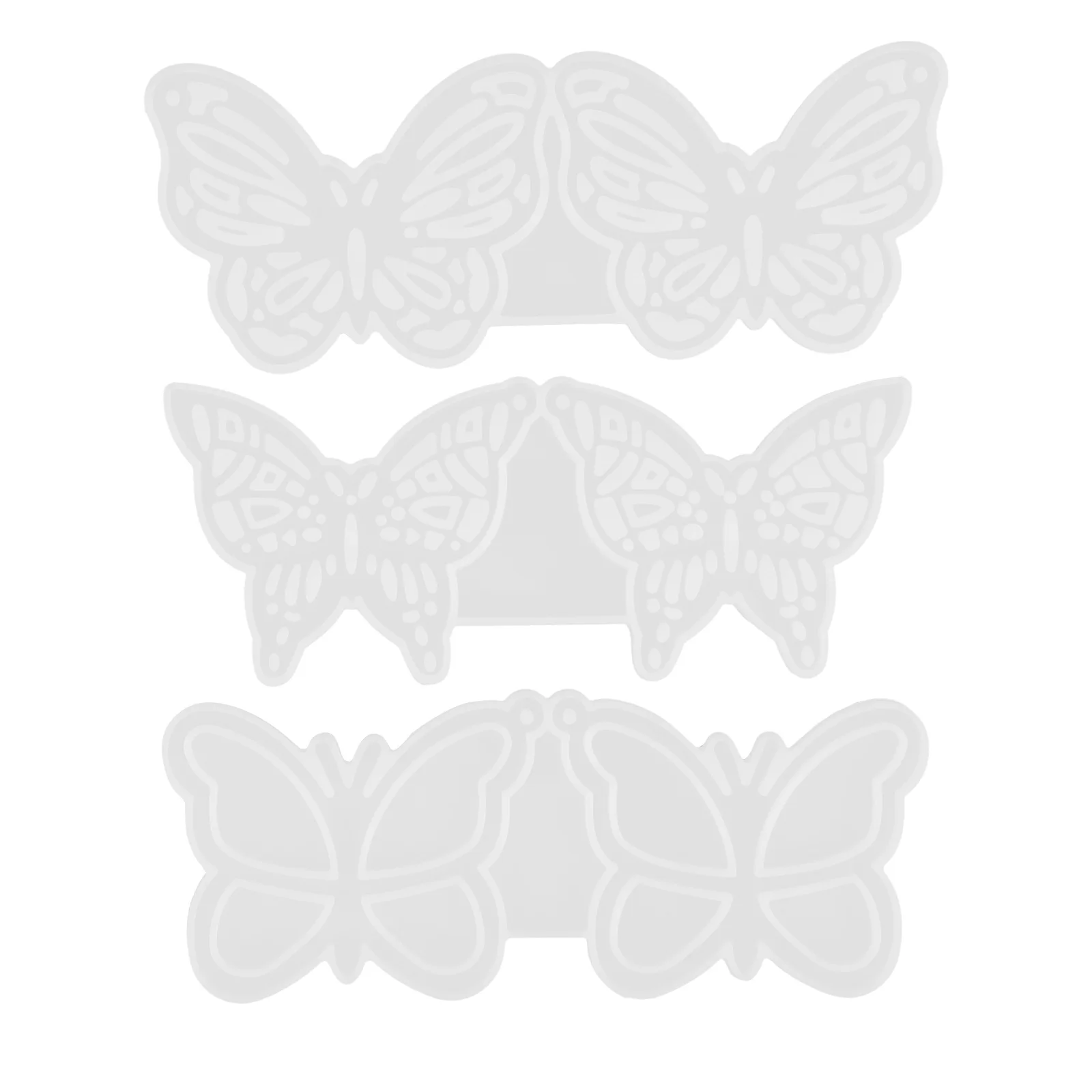 

3Pcs Flexible Silicone Mold for Earring Charms Resin Casting Jewelry Pendant DIY Crafts Epoxy Silicone Mold Resin Items