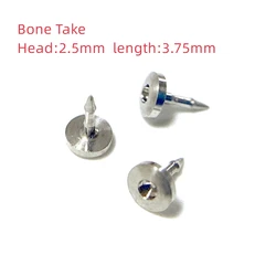 Dental Bone Tack tytanowe szpilki stabilizacja membrany stop tytanu szpilka kości 2.5mm