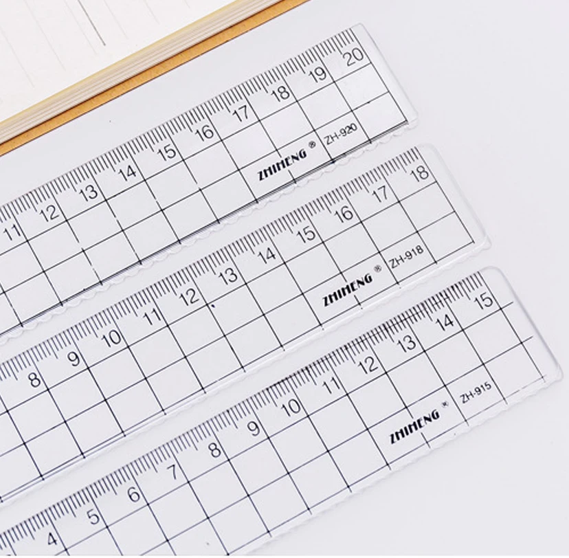 Righello da 18 cm Righello da 15 cm di alta qualità Righello da 20 cm elegante per lo studio educativo degli studenti
