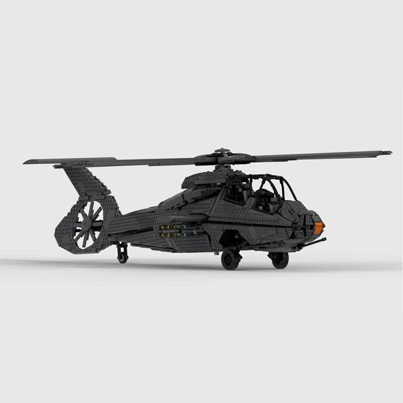 

3461 шт. Sikorsky RAH-66 Comanche современный военный истребитель реактивная модель MOC строительные кирпичи военное оборудование модульный подарок для детей
