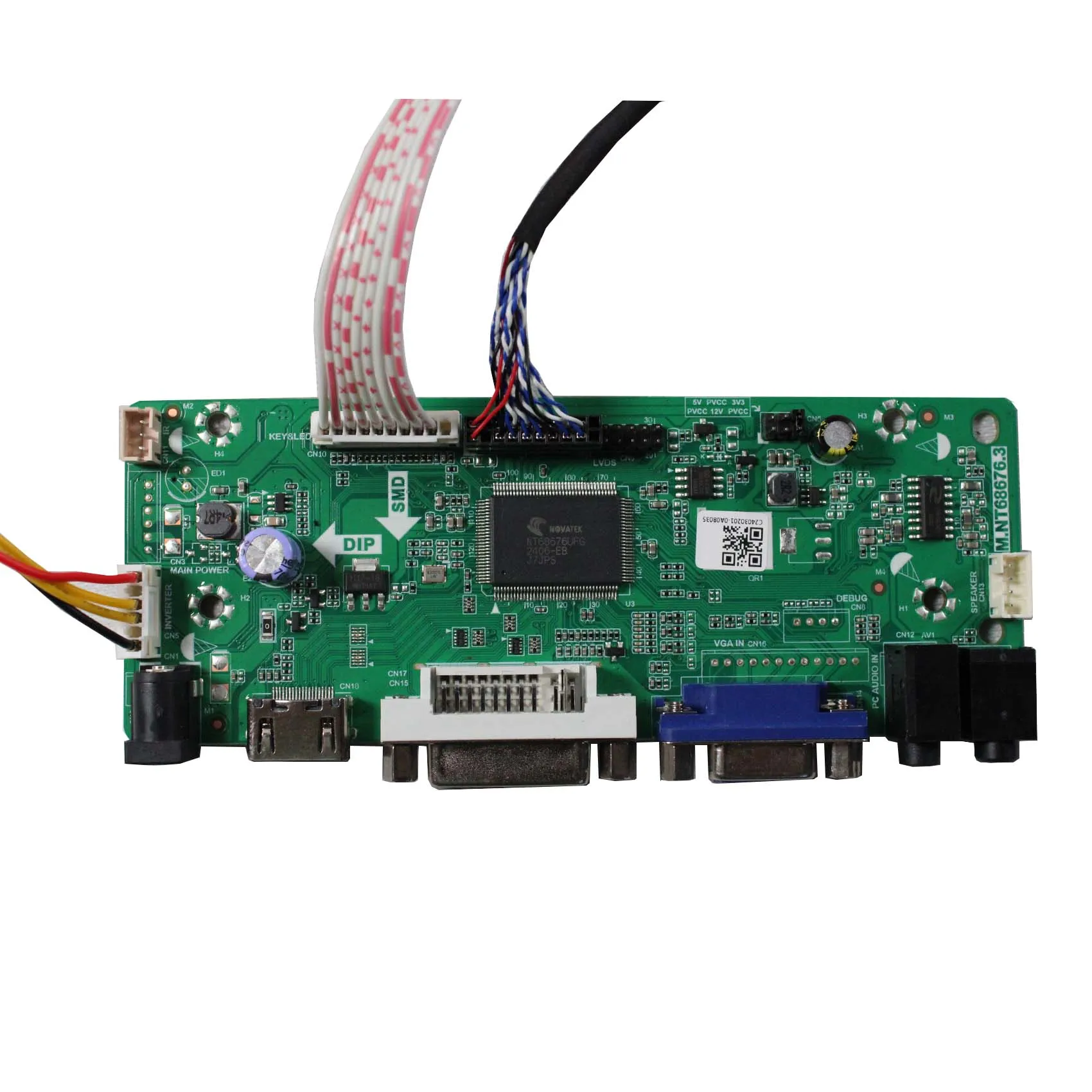 M.Nt68676 Pcb Board Hd-Mi Vga Dvi Audio Board Lcd Board For 9