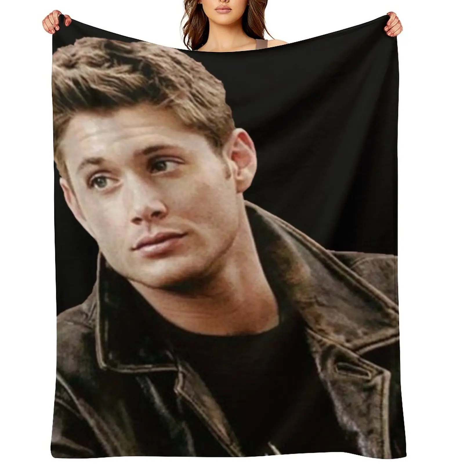 

Dean Winchester Supernatural Throw Blanket Luxury Thicken Thermal Baby Thin Blankets
